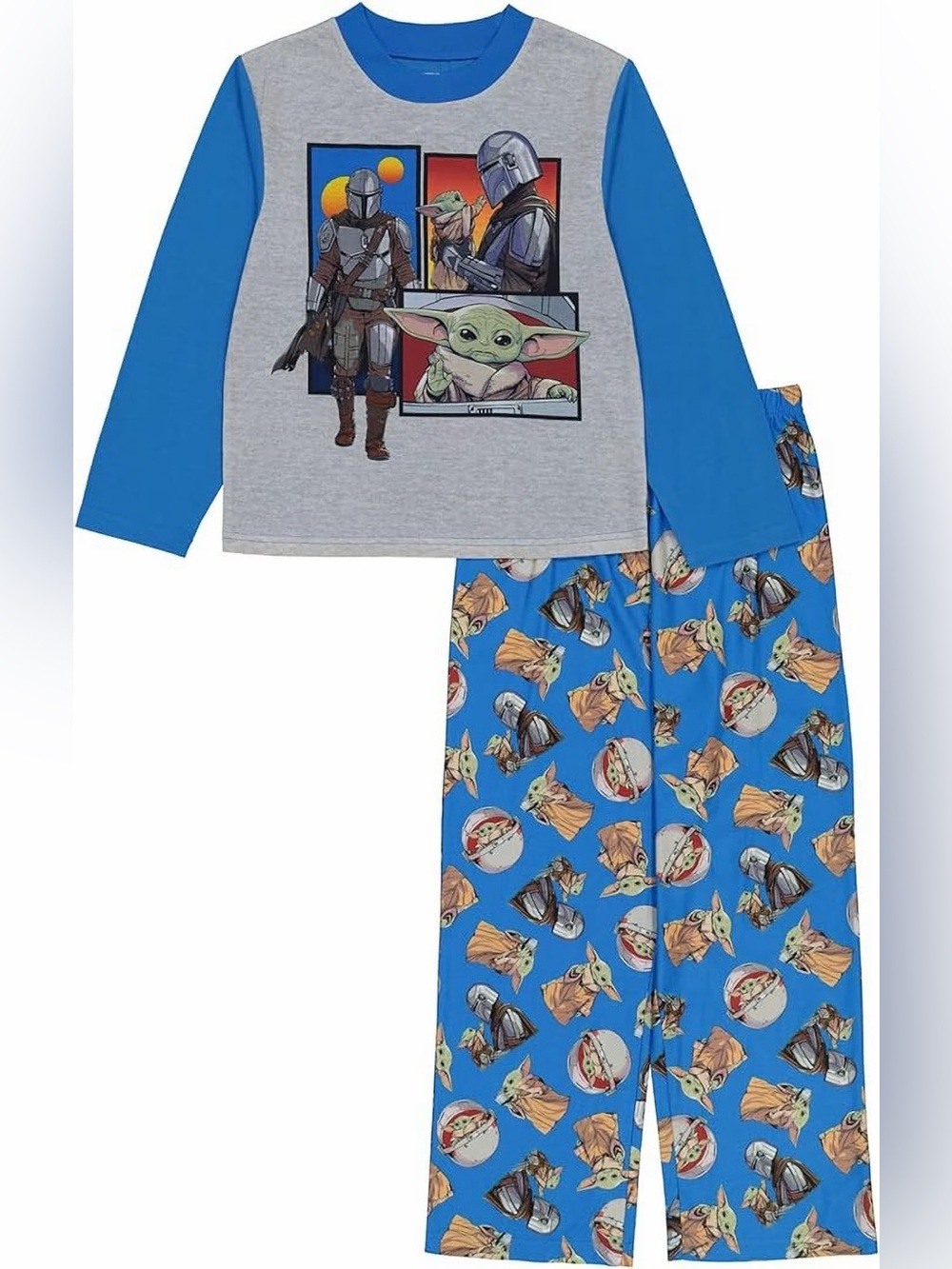 STAR WARS Little Boys' 2-Piece Loose-Fit
Pajama Set